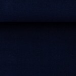 Swafing katoenfleece donkerblauw