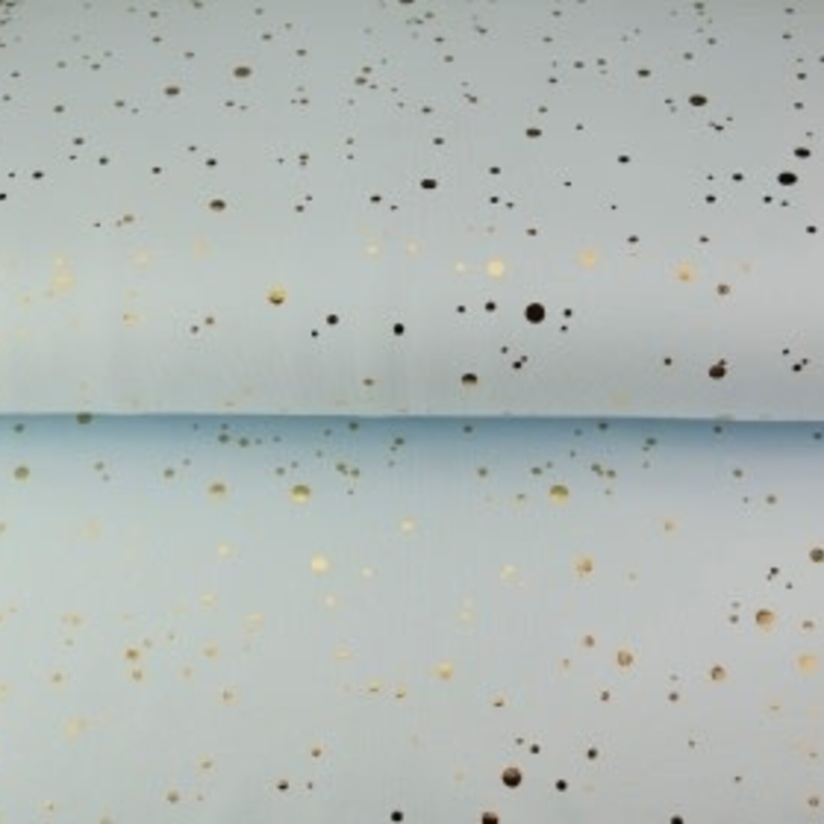 Jersey foil lichtblauw