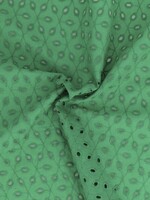 Broderie klein groen