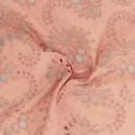 Broderie groot roze