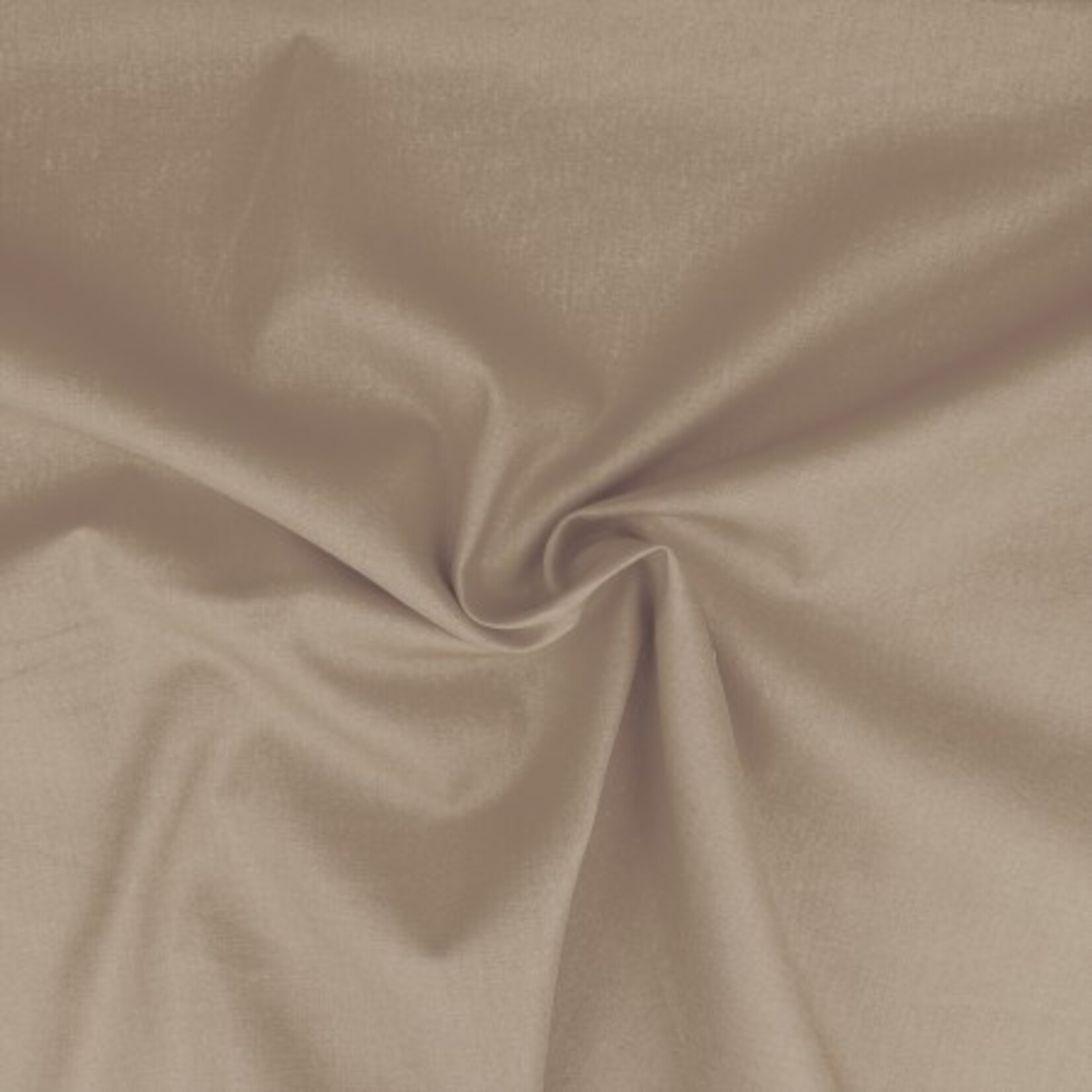 Popeline taupe