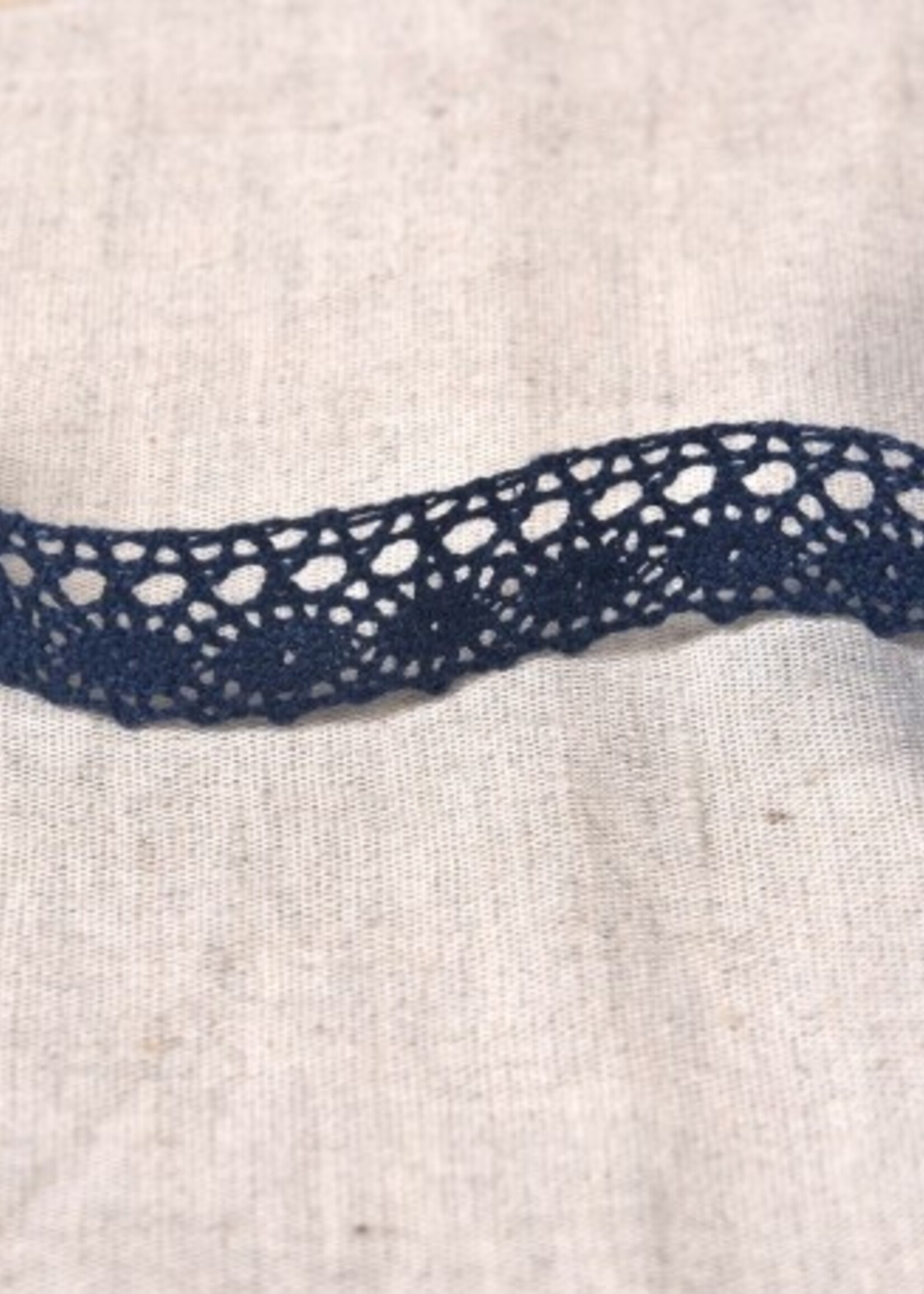 Katoenkant 1,5cm - Navy Blue