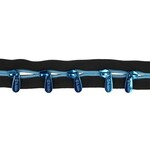 Rits op rol - Metallic Blauw