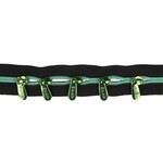 Rits op rol - Metallic Groen