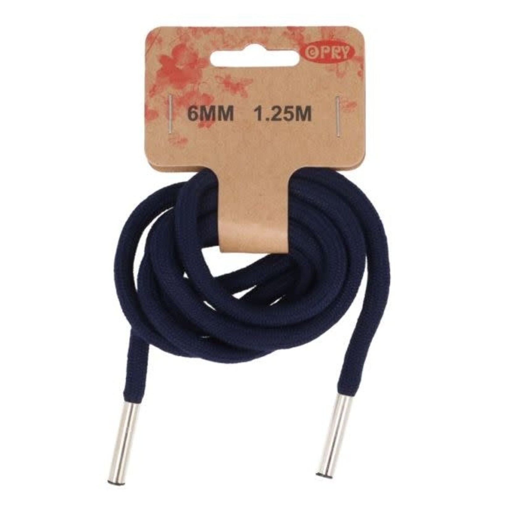 Hoodie Koord -  Navy Blauw