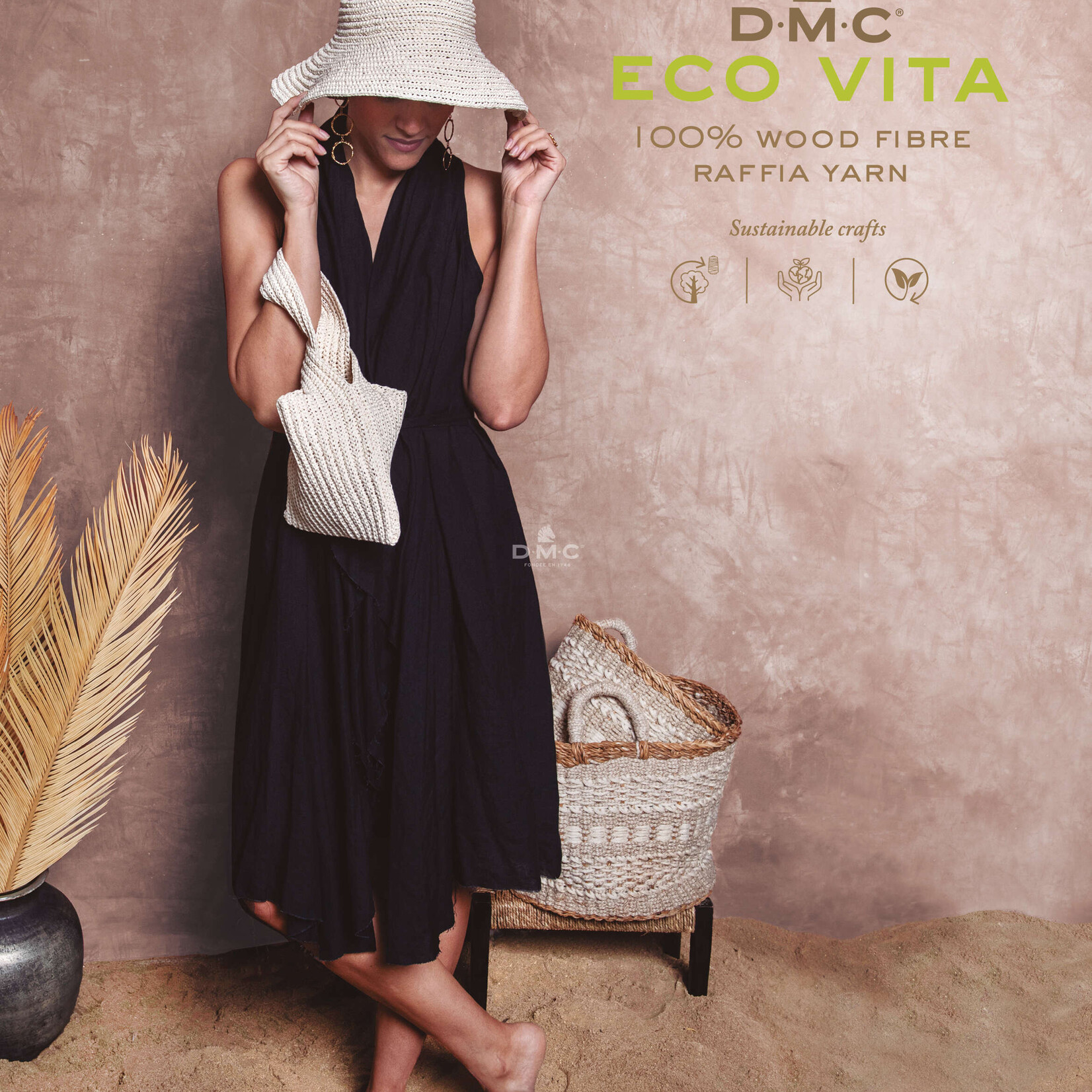 DMC 18 projecten Eco Vita Raffia