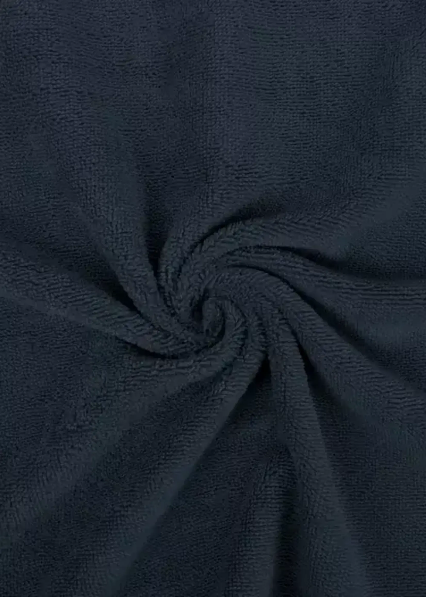 Bamboo badstof navy