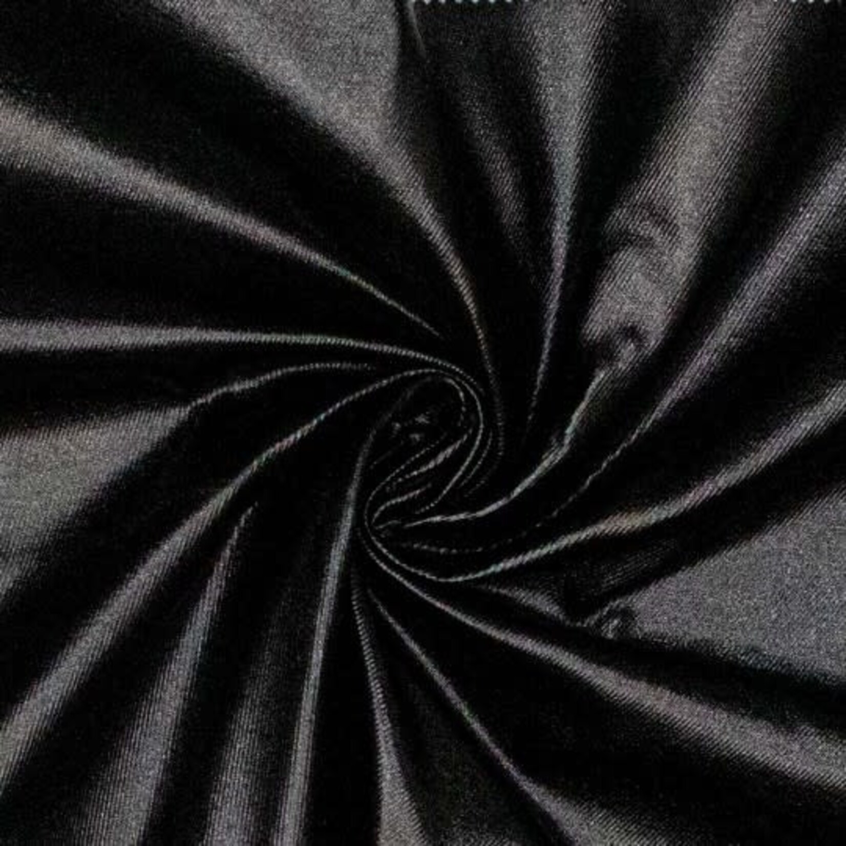 Twill washed foil zwart