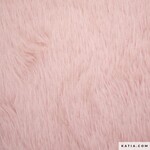 Vegan langharige nepbont roze