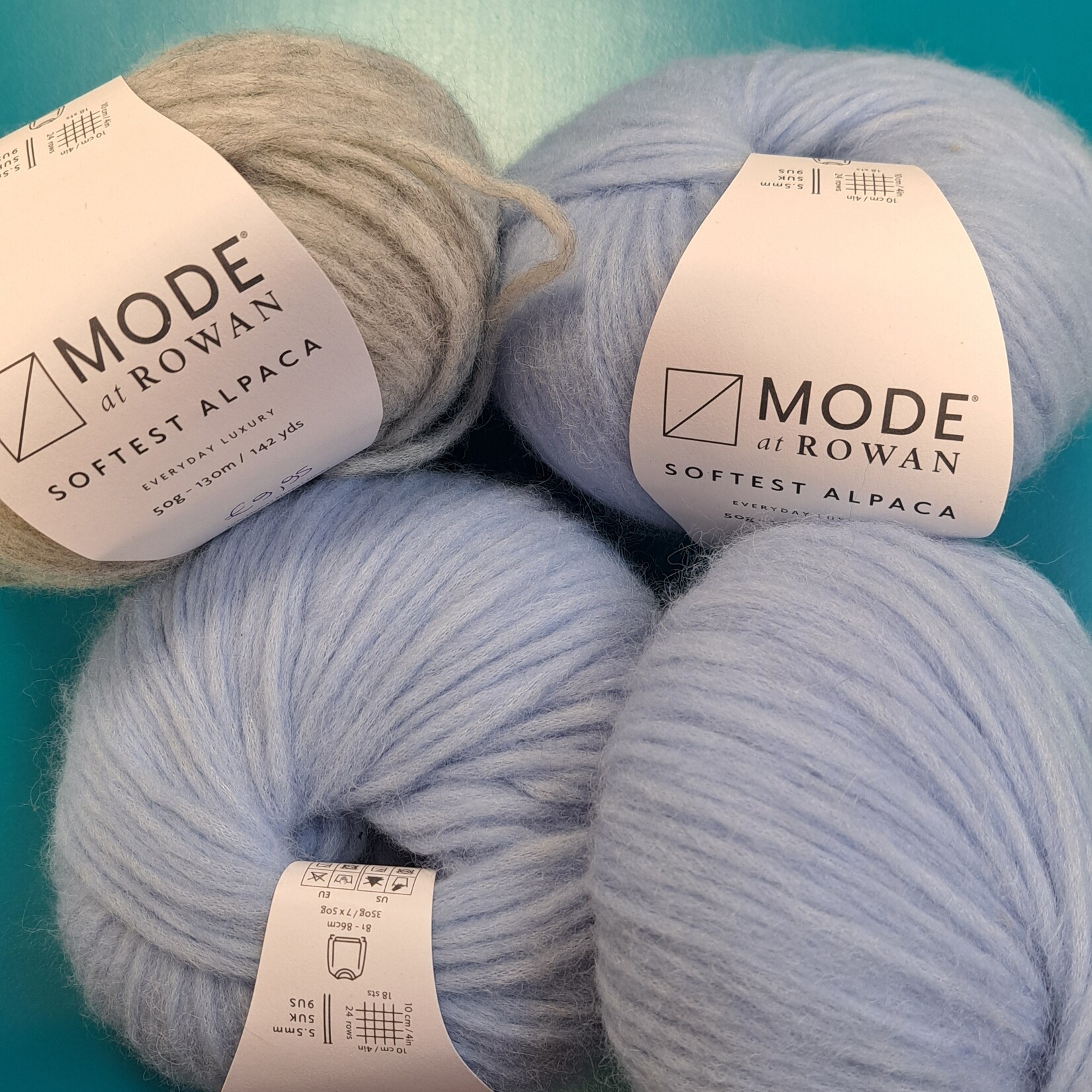 Wolpakket bloemenhexagon