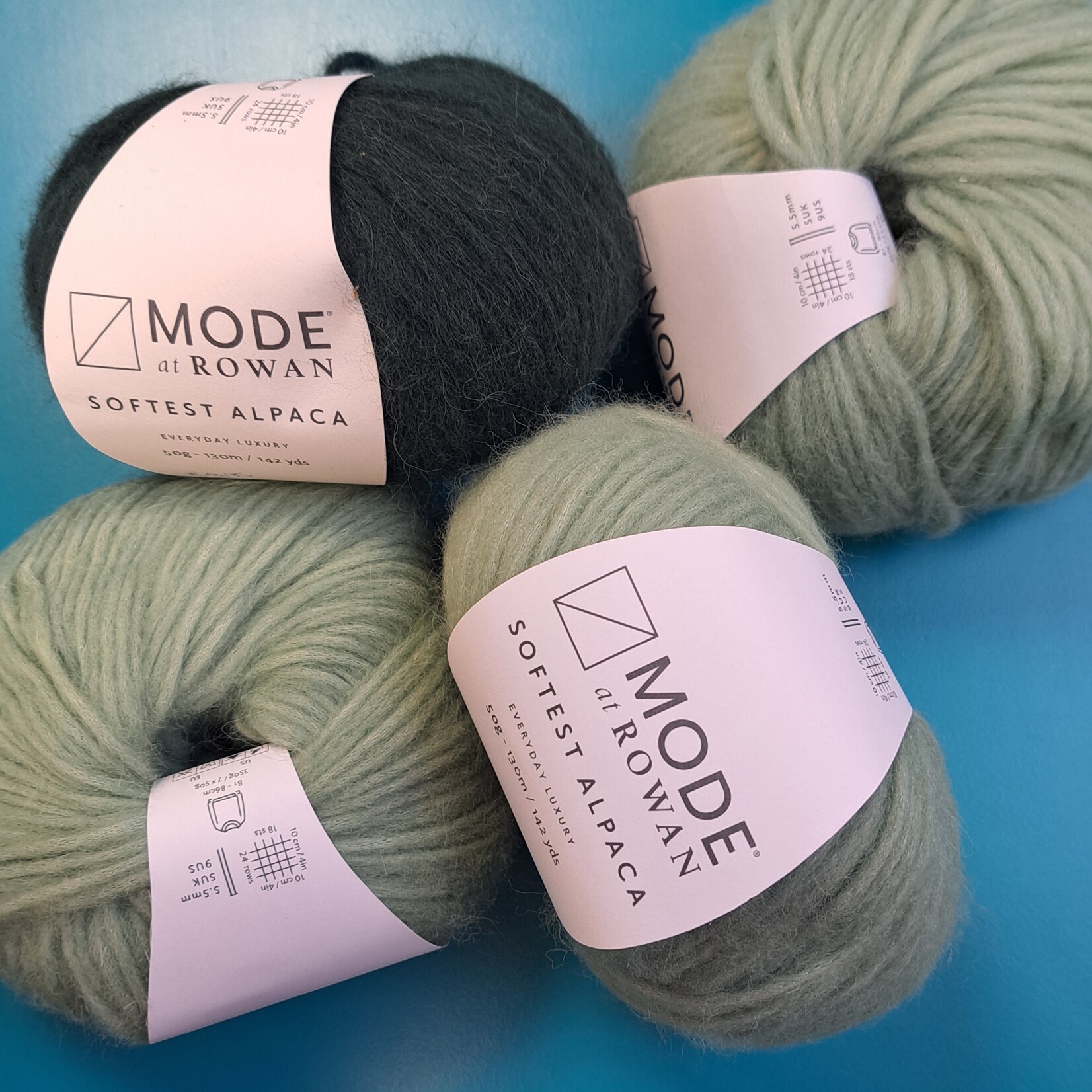 Wolpakket bloemenhexagon