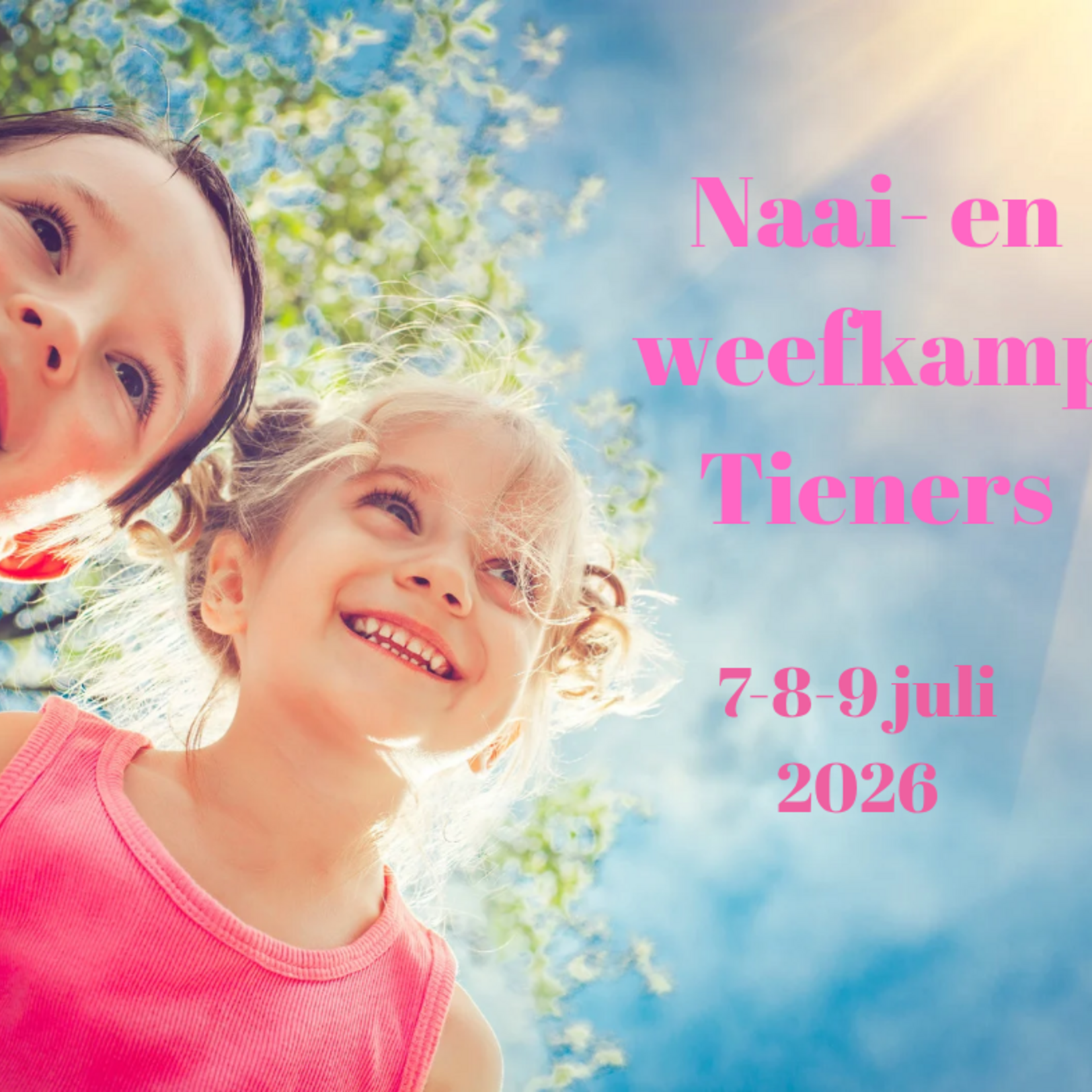 Naai-en weefkamp juli