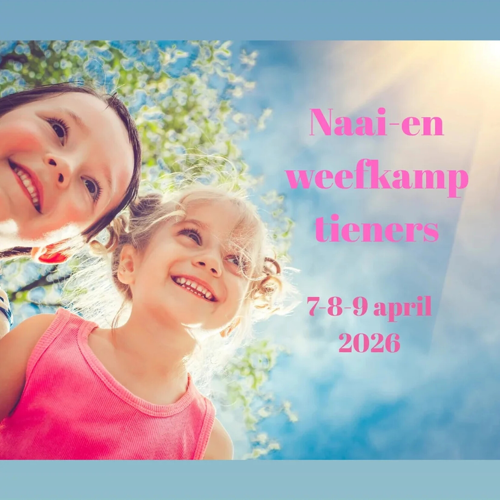 Naai-en weefkamp april