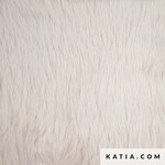 Vegan langharige bontstof creme