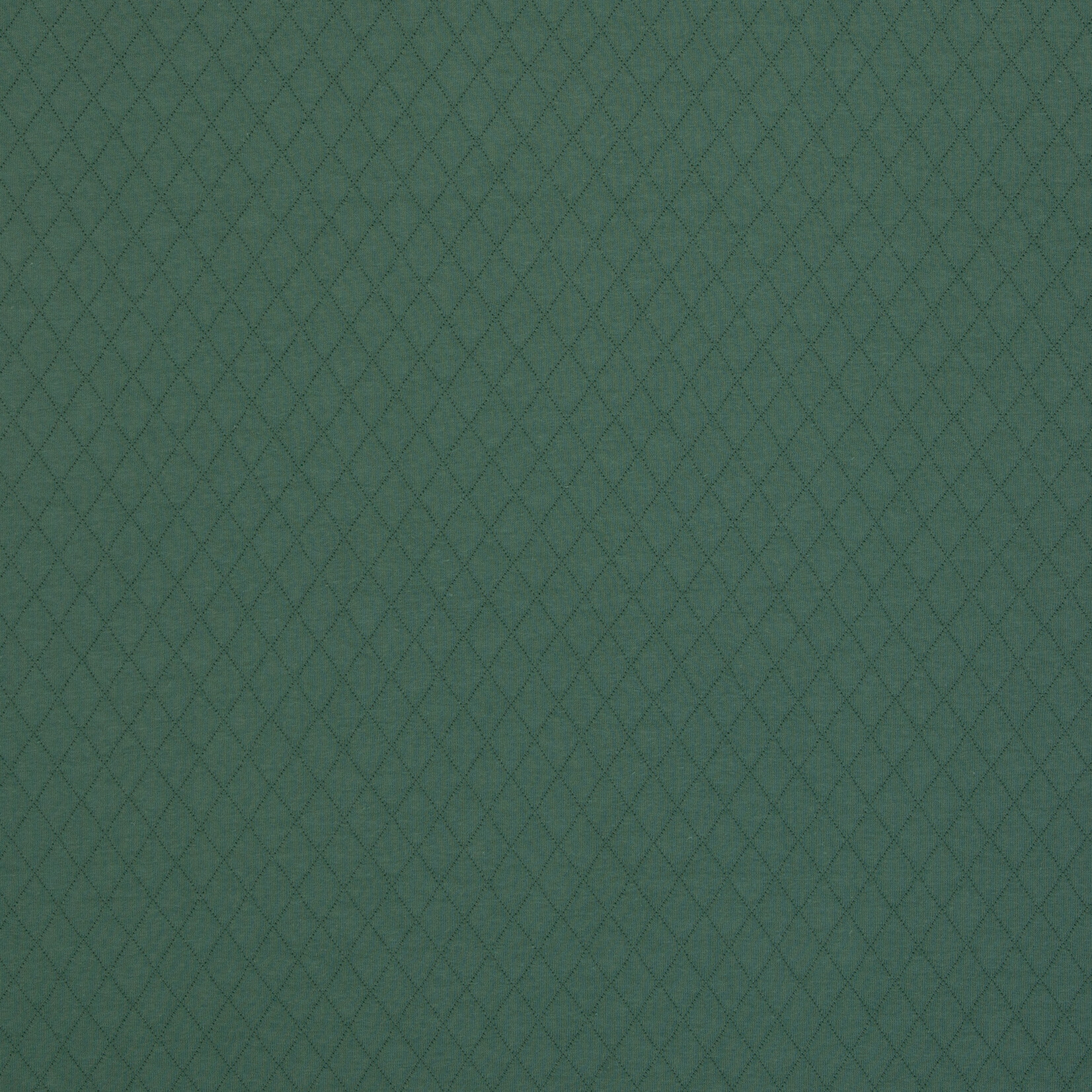 Anni doorstikte sweater smaragd