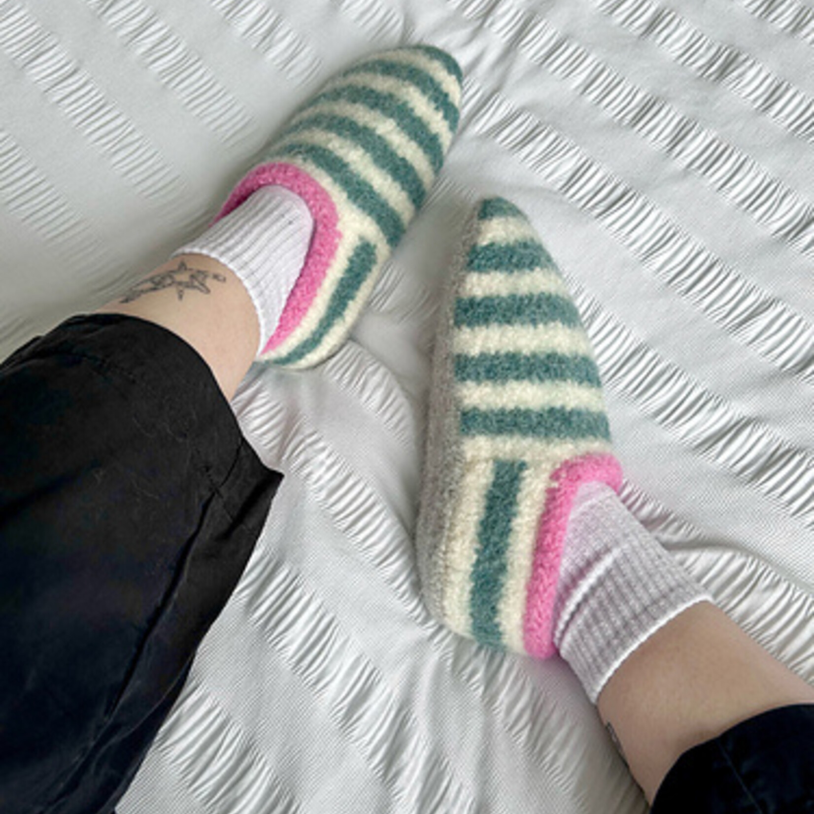 Breiles: gevilte slippers