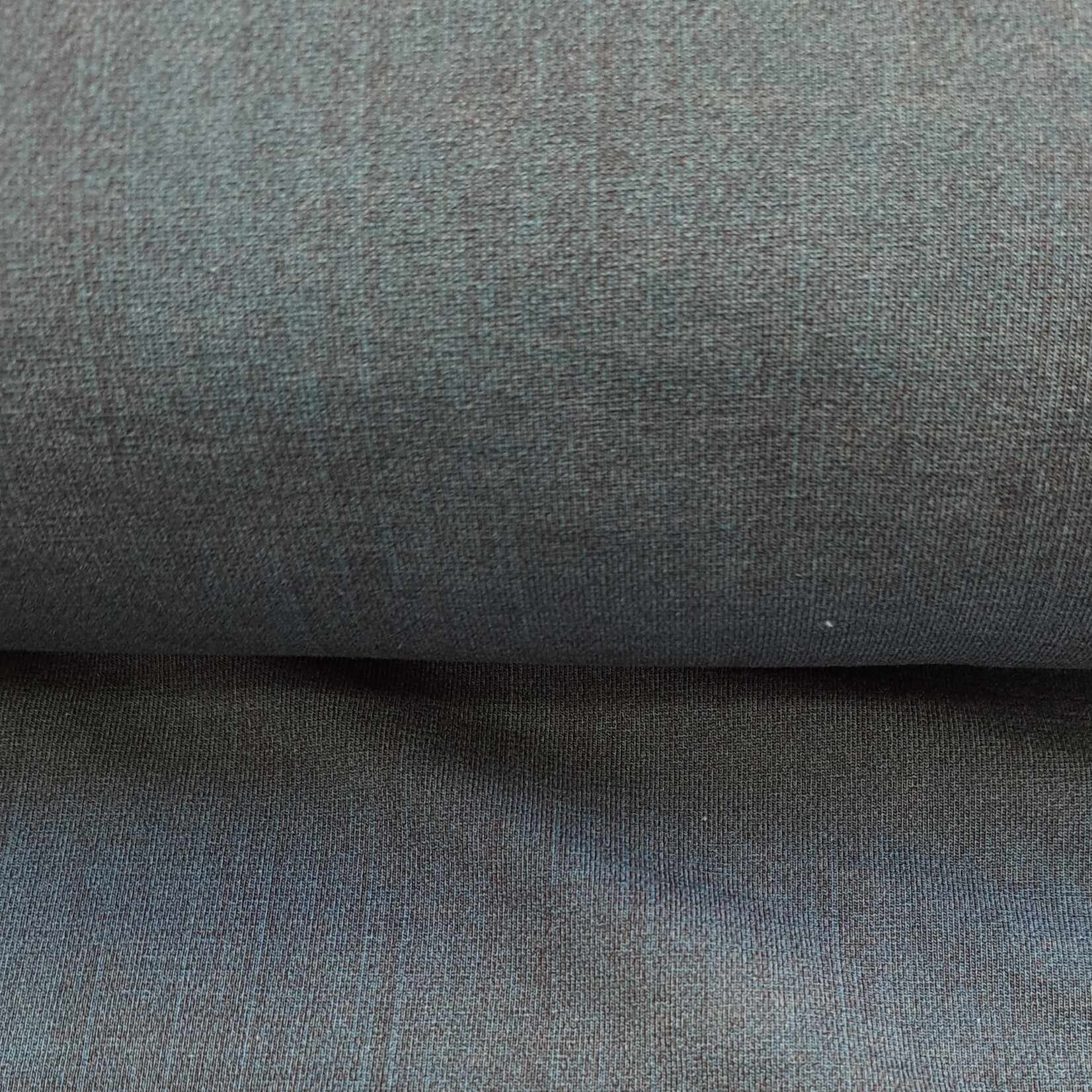 Denim gemêleerd petrol