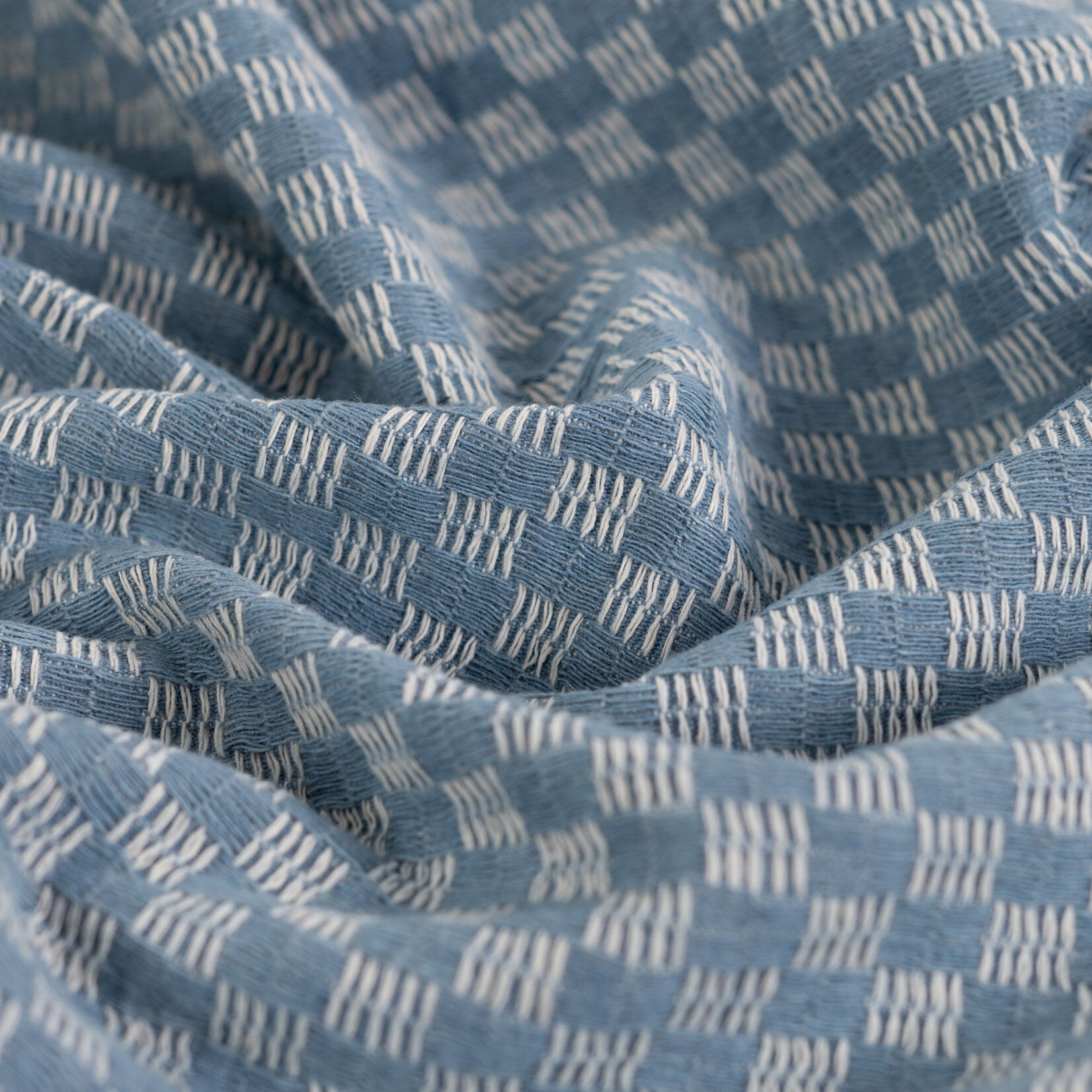 Denim Jacquard check light