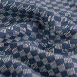 Denim Jacquard check