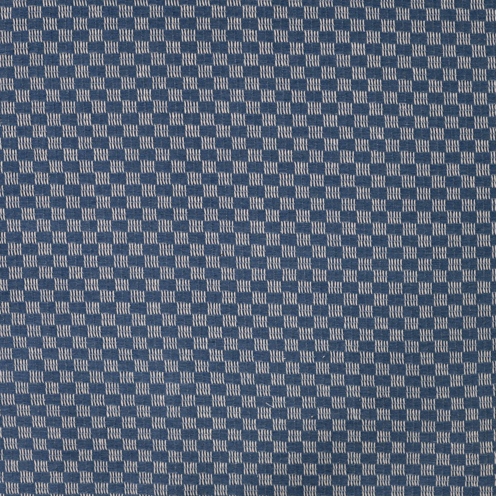 Denim Jacquard check
