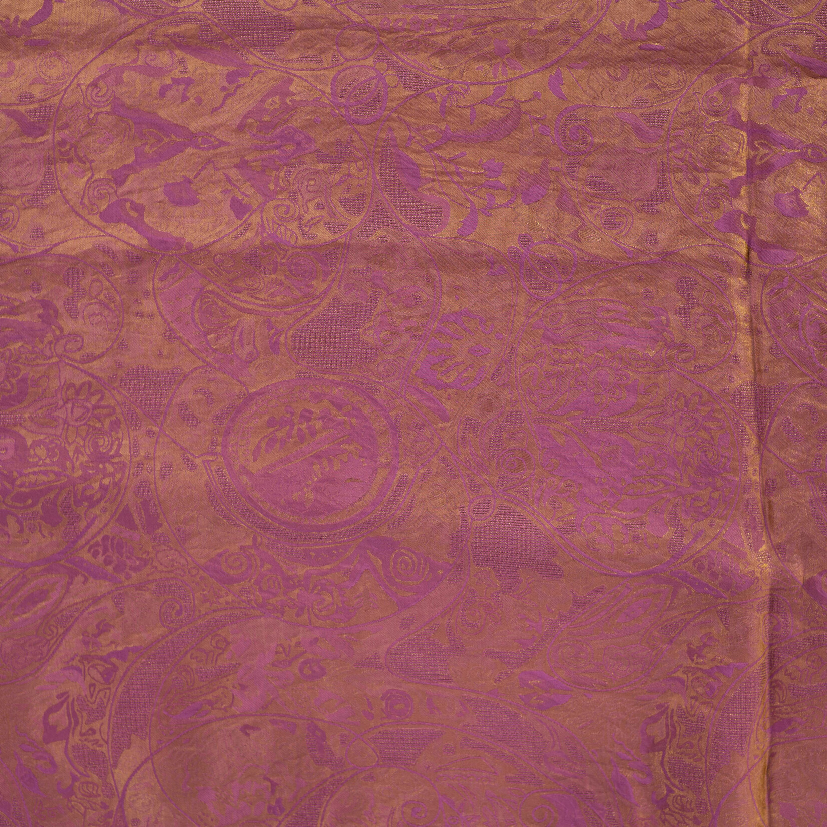 Silk blended Jacquard old pink