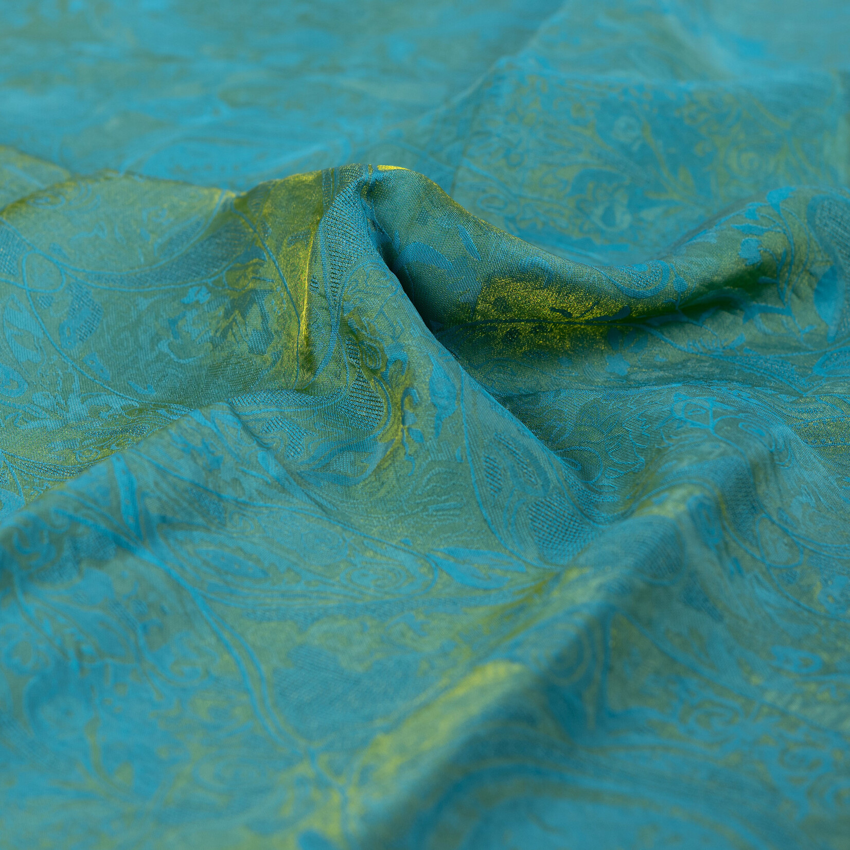 Silk blended Jacquard Tiffany