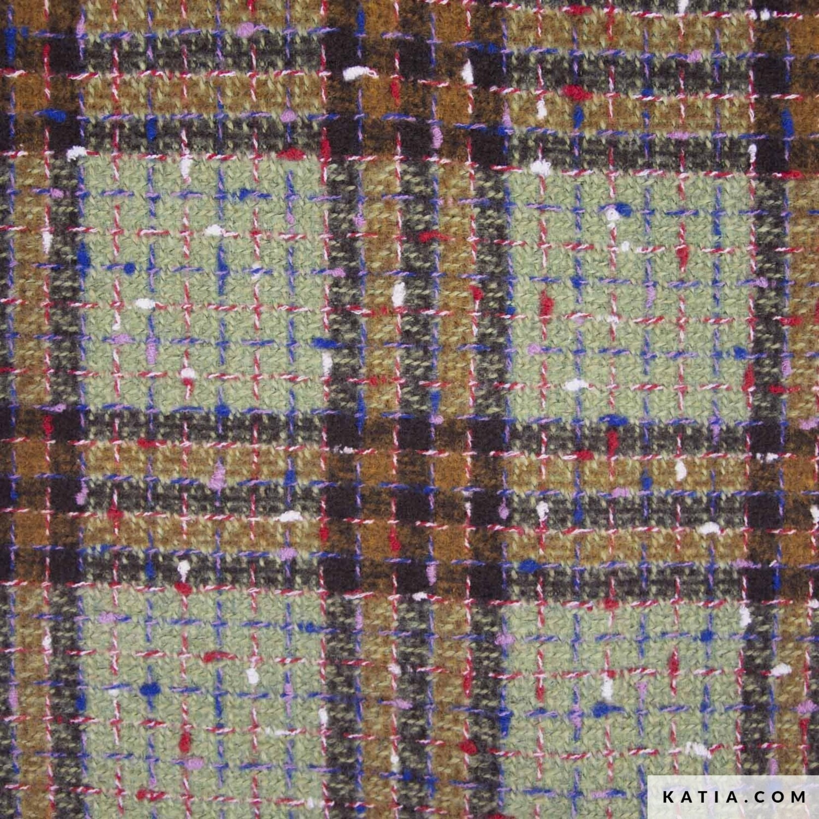 Green travel tweed