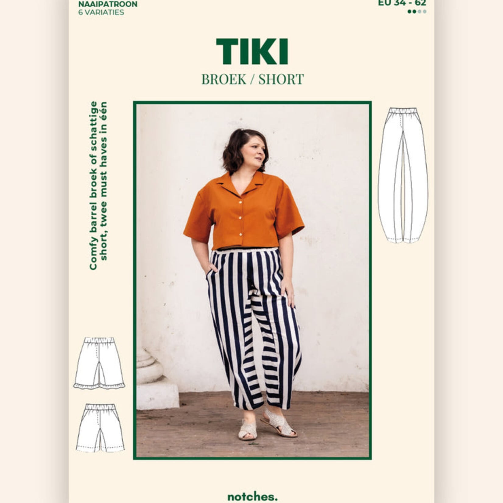Notches Tiki broek/short