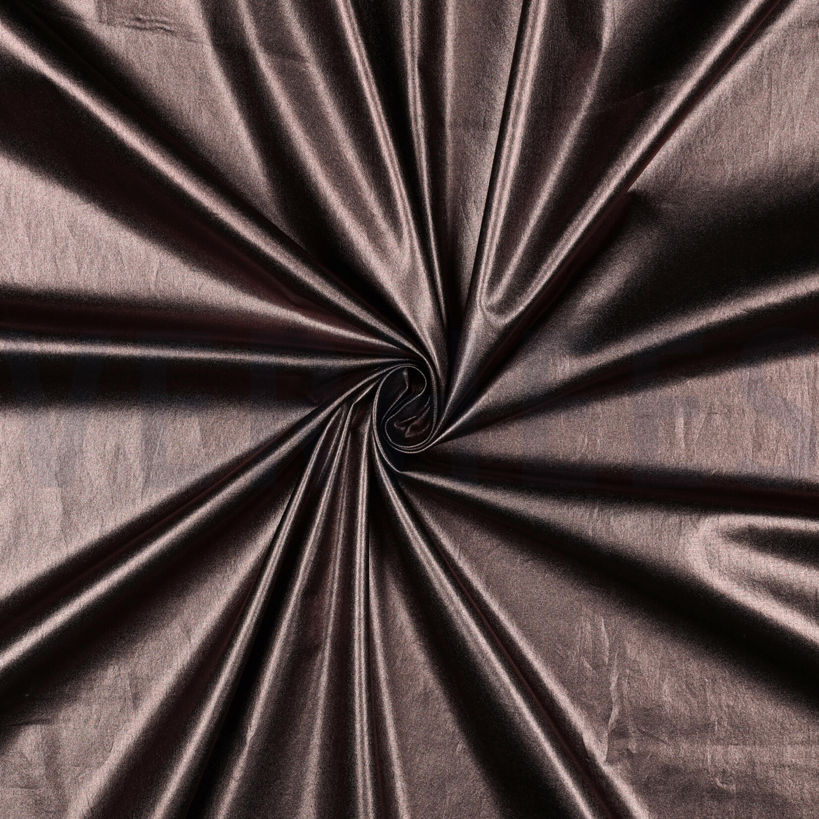 Cotton metallic foil bruin