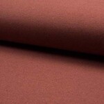 French terry glitter terra