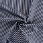 Daisy stripe navy white