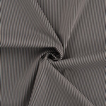 Daisy stripe black white