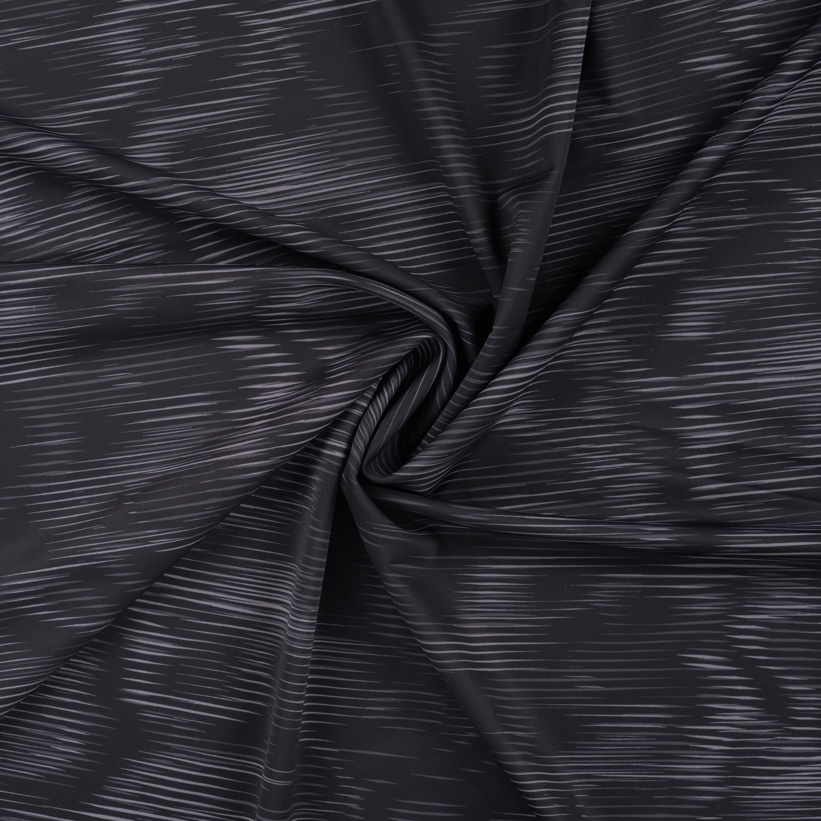 Sports wear print wave black