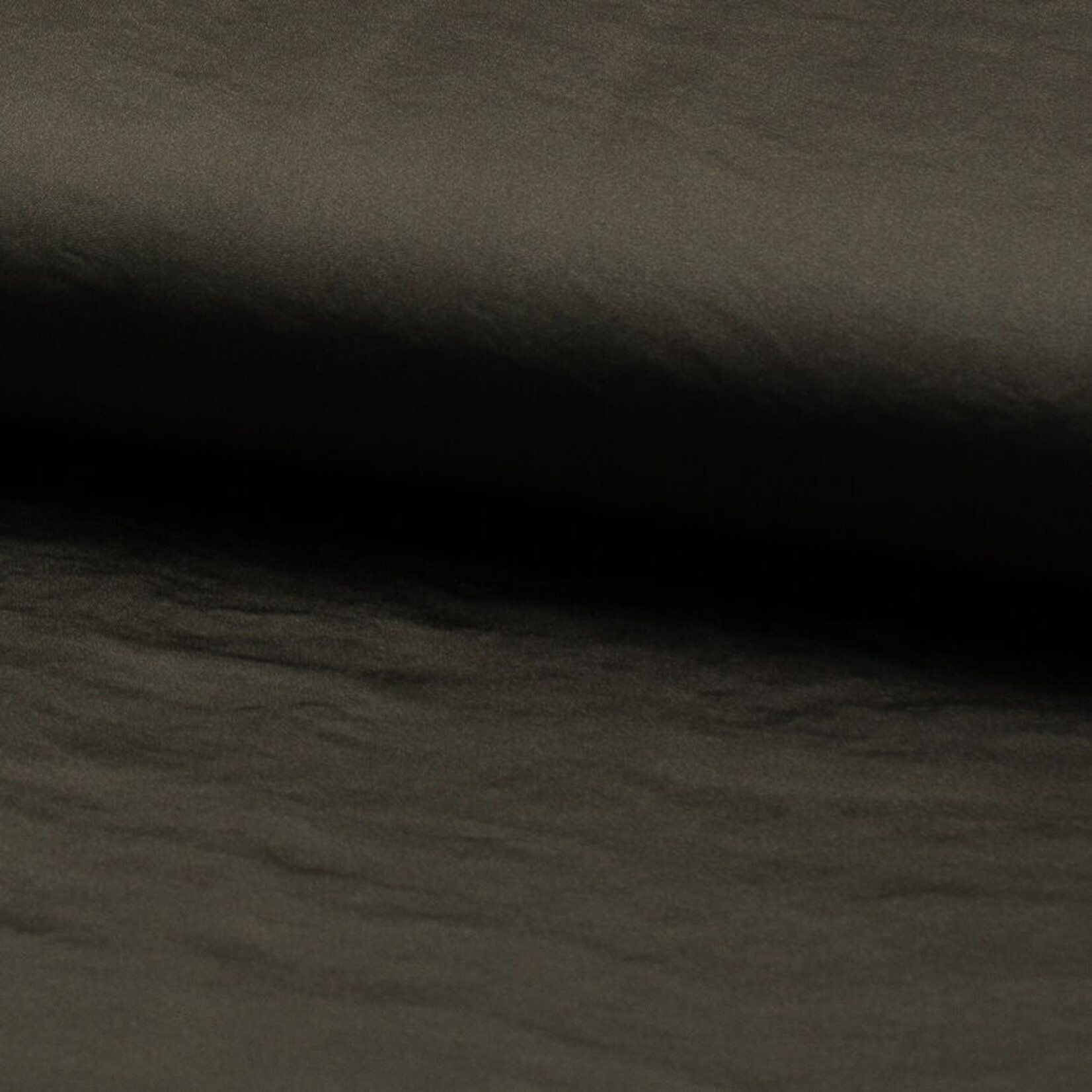 Silky satin air washed dark grey