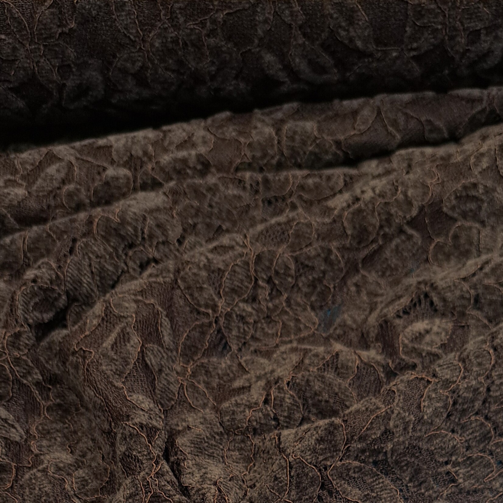Lace deluxe donkerbruin