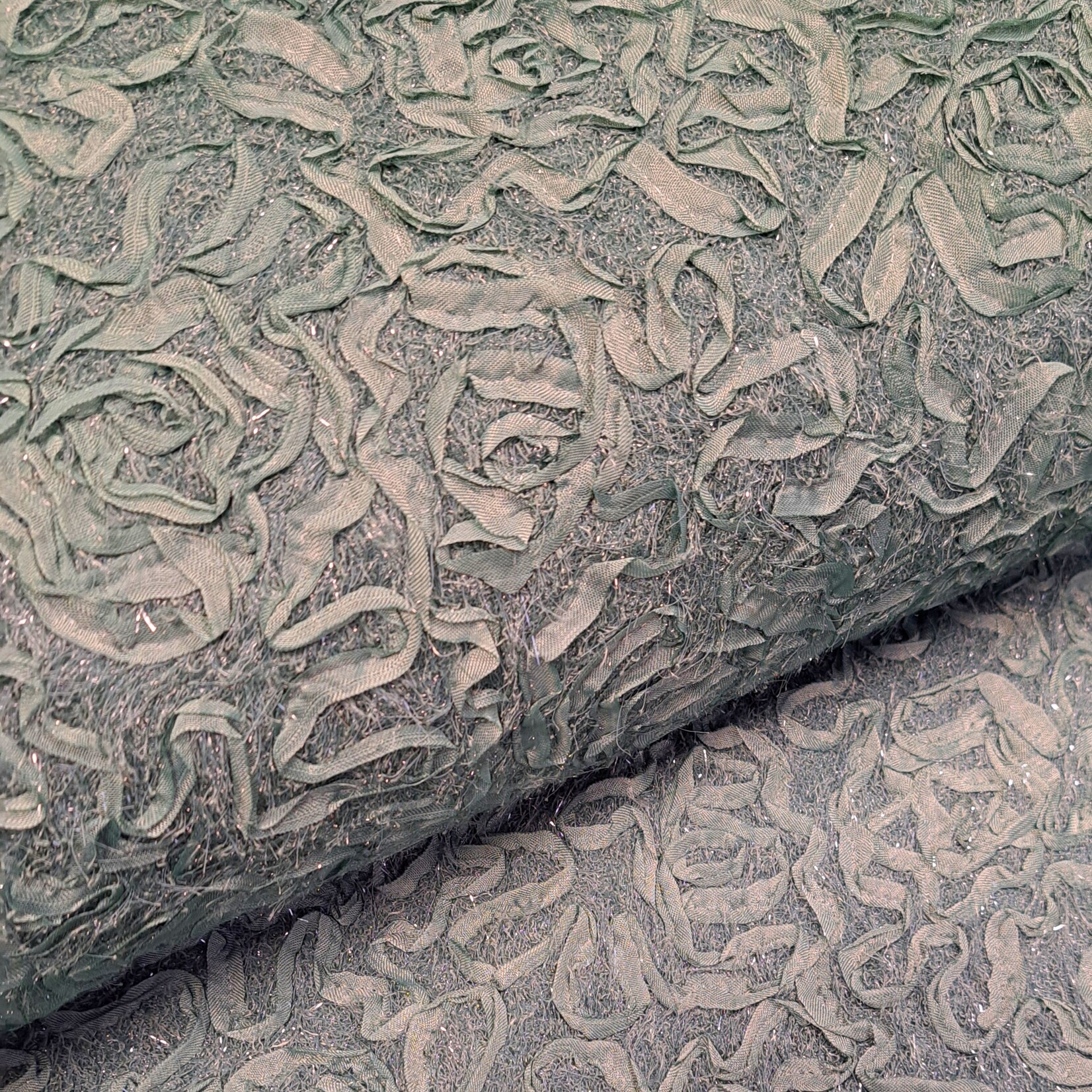 Quality fur bloemen groen