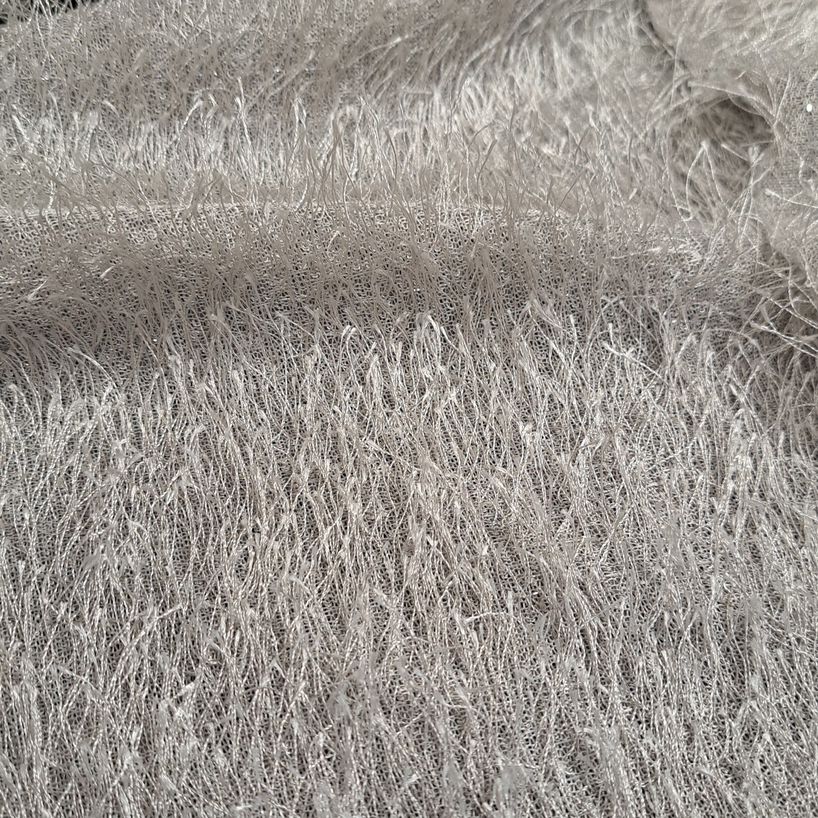 Quality fur grey