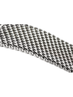 Raidillon Bracelet en maille milanaise en acier inoxydable