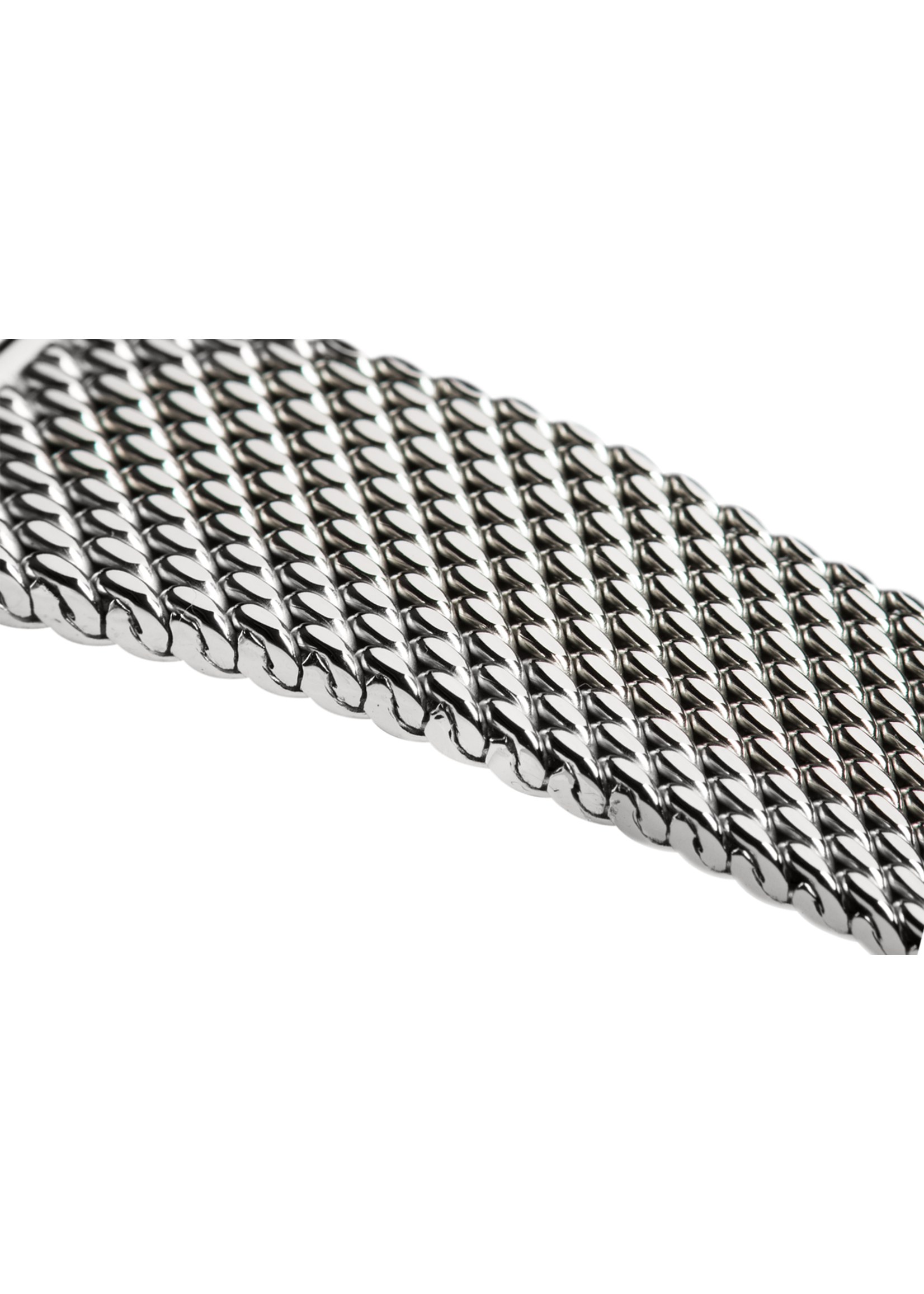 Raidillon Bracelet en maille milanaise en acier inoxydable