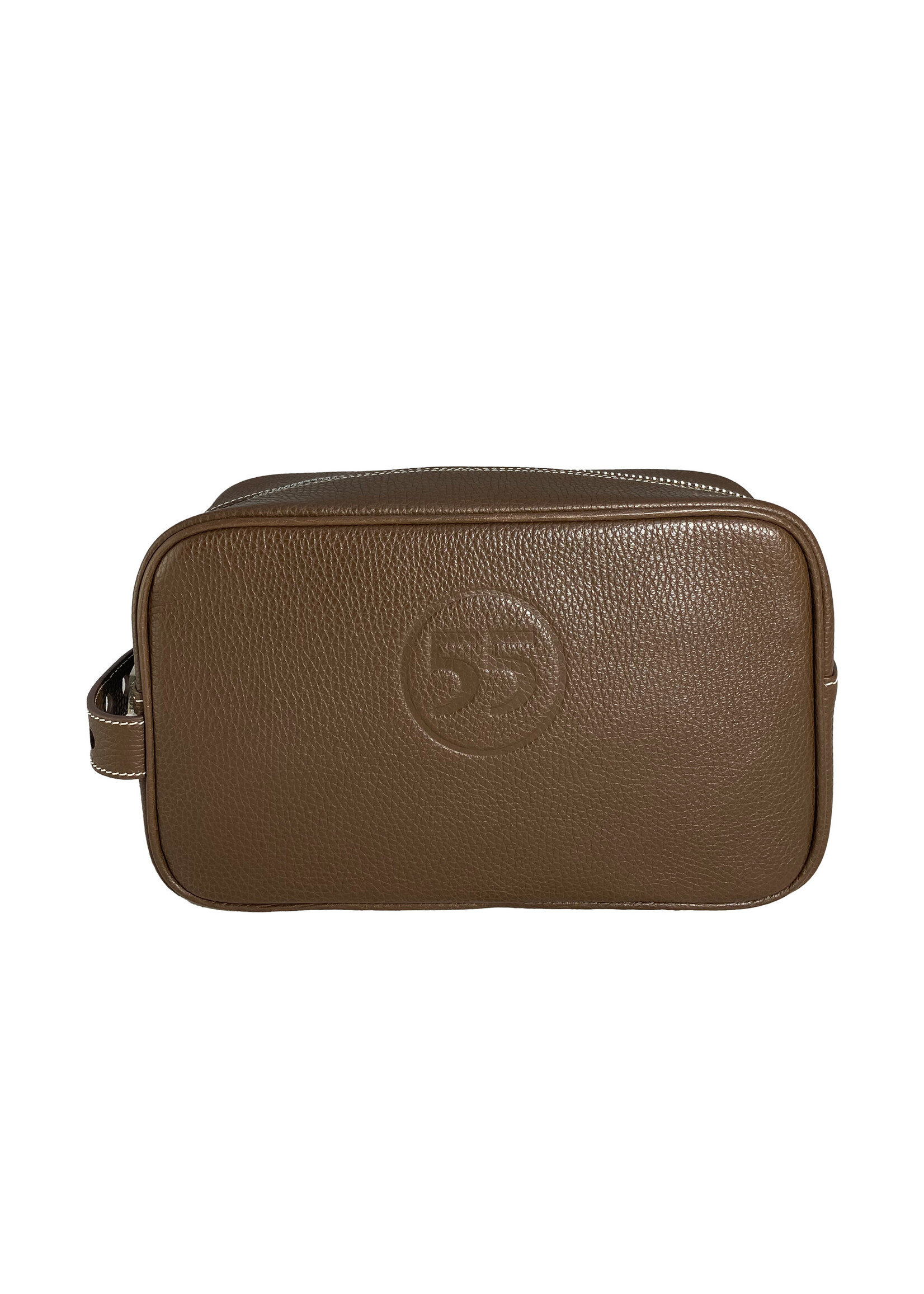Raidillon Dopp Kit : Brun - Écru