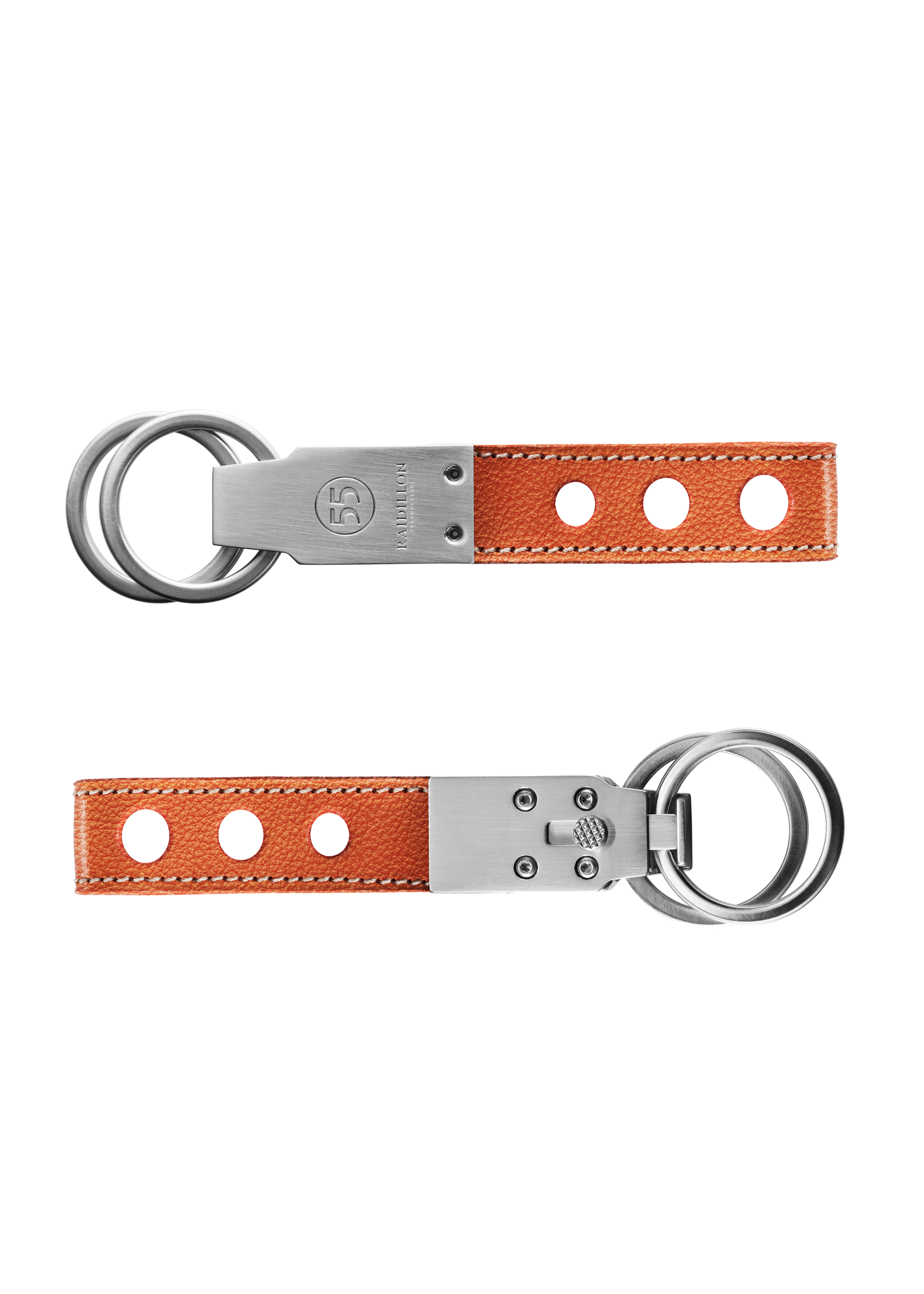 Raidillon Porte-clés : Orange - Écru