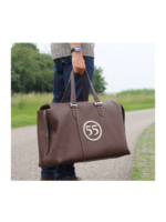 Raidillon Weekend Bag : Brun - Écru
