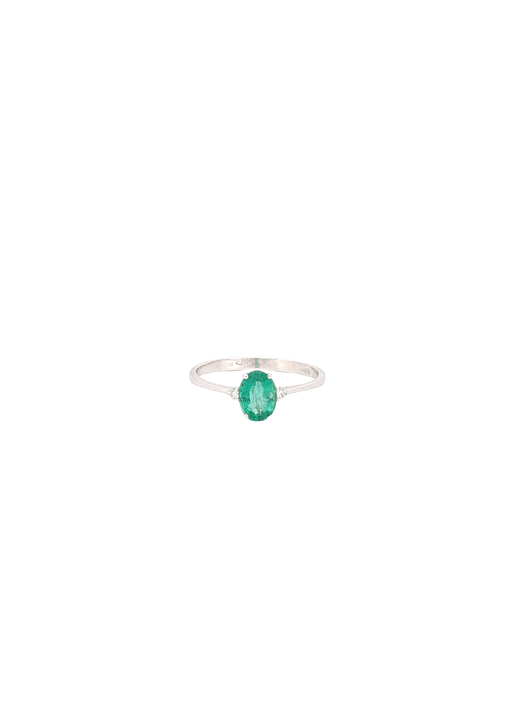 Altenloh Bague Émeraude et diamants