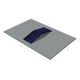 4 panelen, Oost-West dubbel, Landscape 4 panelen, Oost-West dubbel, Landscape