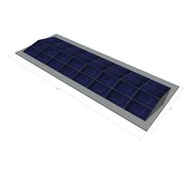 32 panelen, Oost-West dubbel, Landscape 32 panelen, Oost-West dubbel, Landscape