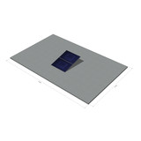 2 panelen, zonneschans dubbel, landscape 2 panelen, zonneschans dubbel, landscape