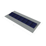 14 panelen, zonneschans dubbel, landscape 14 panelen, zonneschans dubbel, landscape