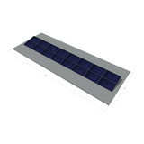 16 panelen, zonneschans dubbel, landscape 16 panelen, zonneschans dubbel, landscape