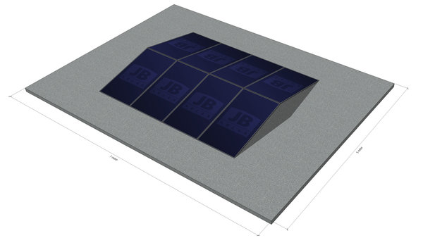 8 panelen oost-west portrait