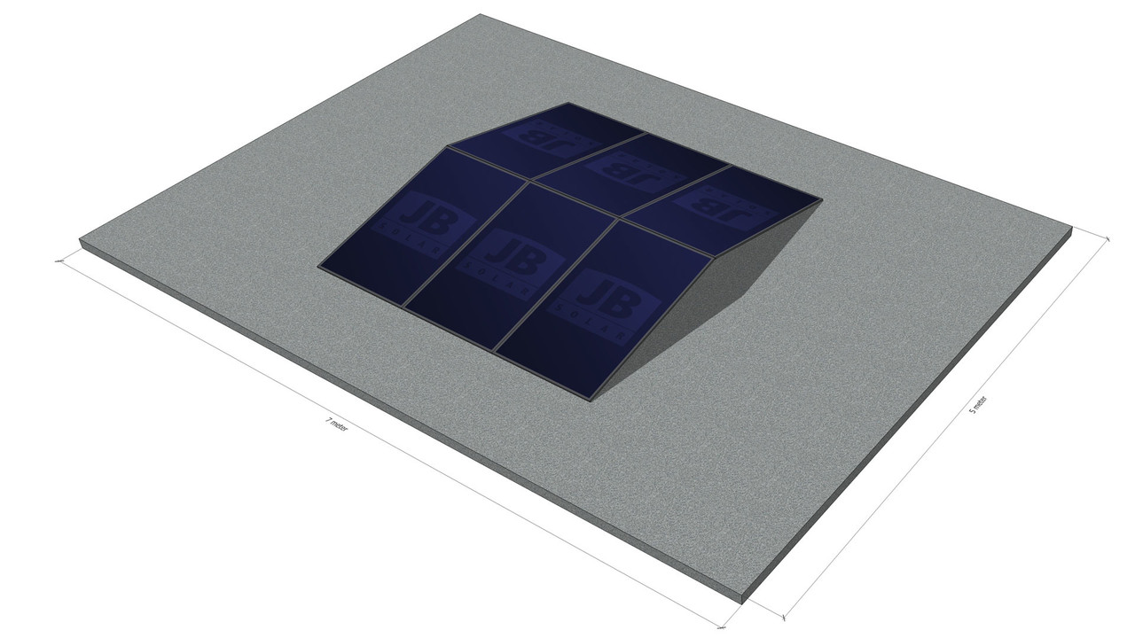 6 panelen oost-west portrait